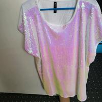 Shirt mit Pailletten Neuwertig Häfen - Bremerhaven Vorschau