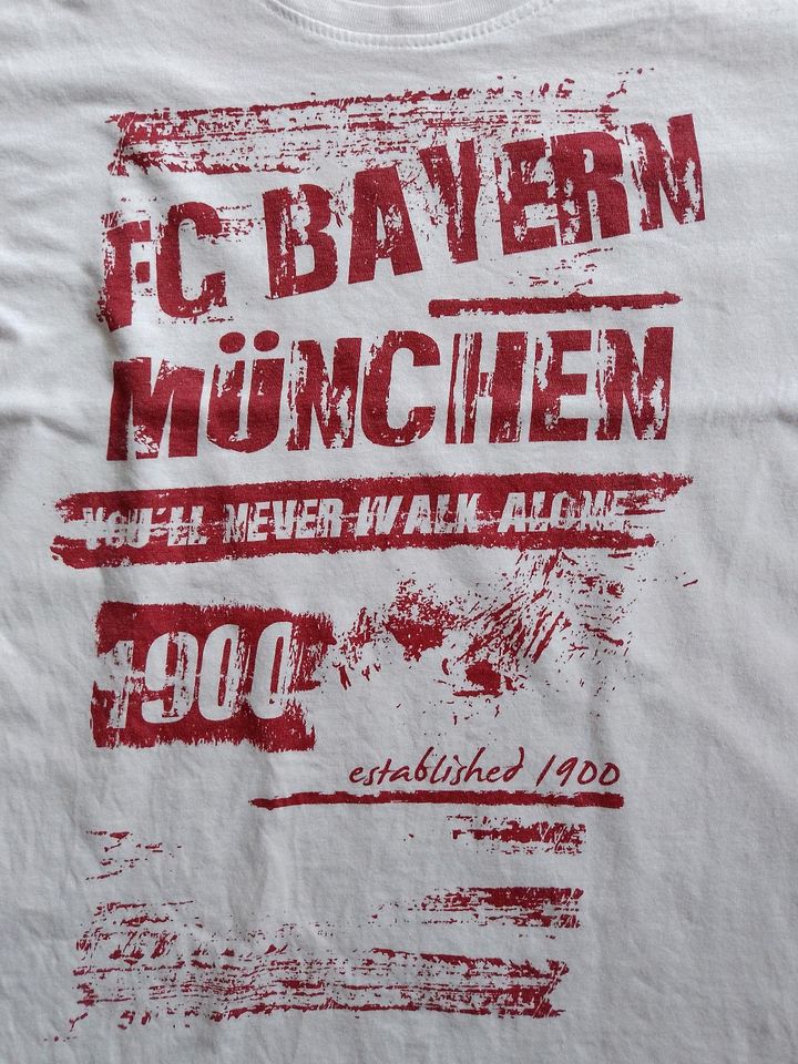 FCB FC Bayern Damen T-Shirt Gr. L in Wenzenbach