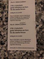 Gutschein Plan B. Wildnis erleben Saarland - Riegelsberg Vorschau