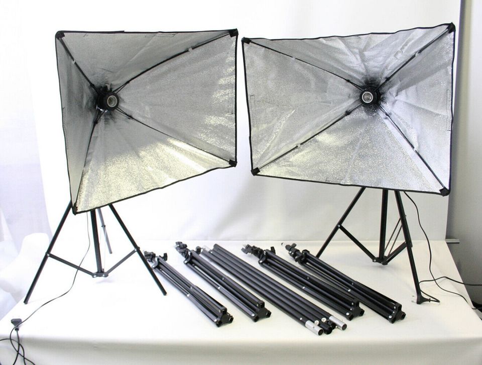 ESDDI Fotostudio Set 2.6m x 3m Hintergrund System 3X Hintergrund in Mühlacker