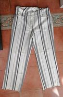 Schwarz-weiß gestreift Damen Hose gerades Bein Marlene Gr.40 Neu Berlin - Köpenick Vorschau