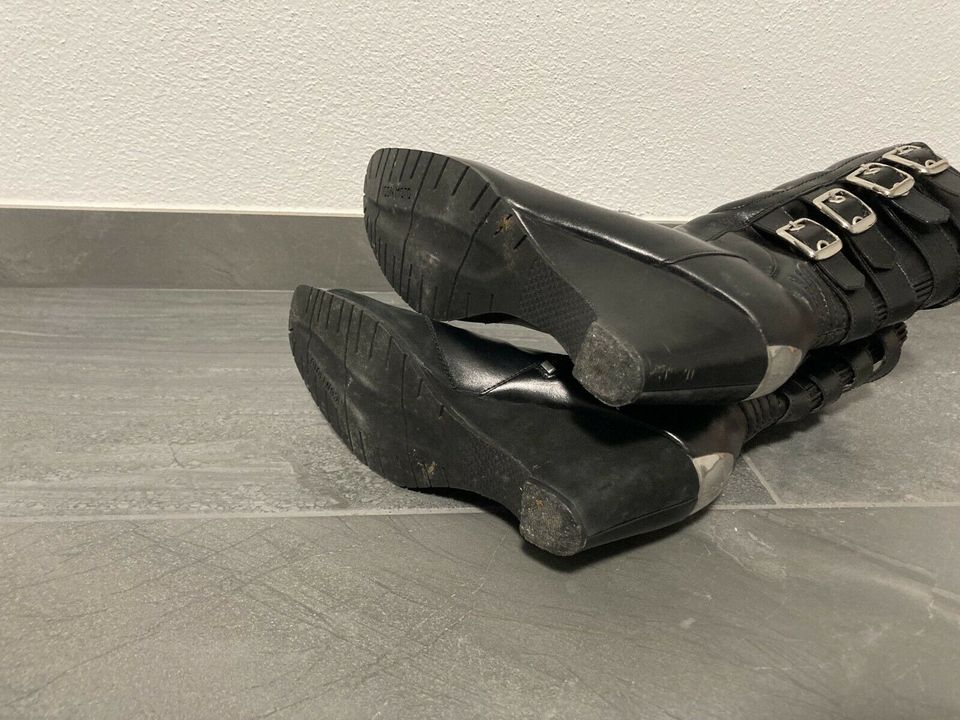 Motorradstiefel schwarz Größe 39 in Starnberg