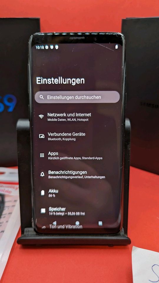 Samsung Galaxy S9 Smartphone (5,8 Zoll 64GB Android 13 in Elsenfeld