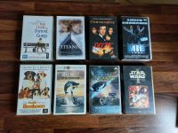 8 Filme auf VHS Videokassette MIB, Titanic, Star Wars, ... Niedersachsen - Sachsenhagen Vorschau