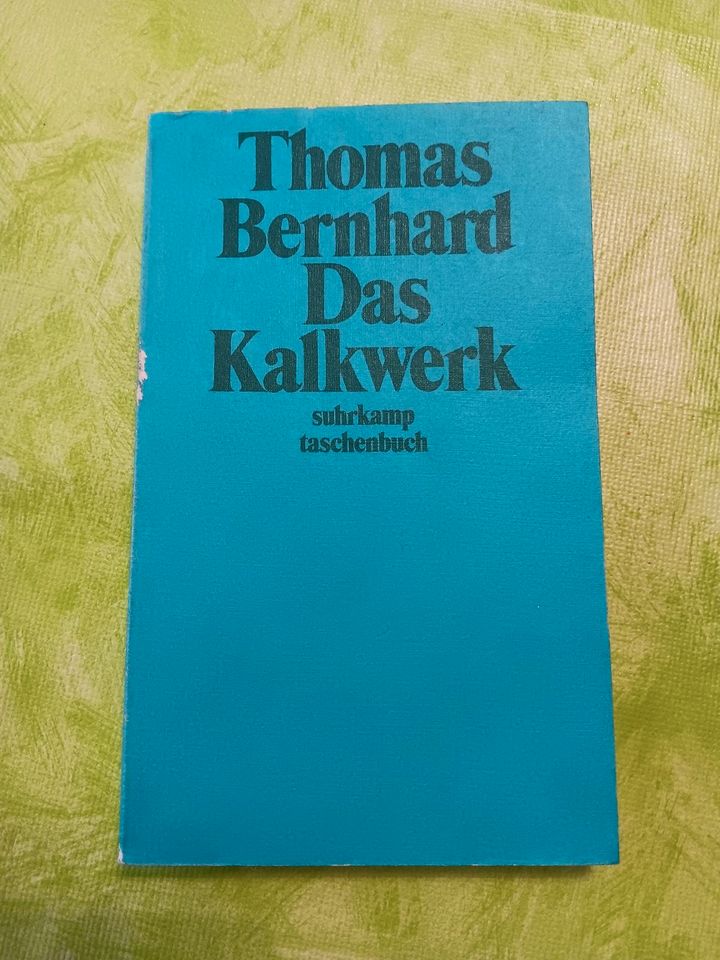 Taschenbuch von Das Kalkwerk von Thomas Bernhard in Bollendorf