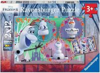 Ravensburger Kinderpuzzle 05153 Alle lieben Olaf 2x12 Teile Baden-Württemberg - Birkenfeld Vorschau