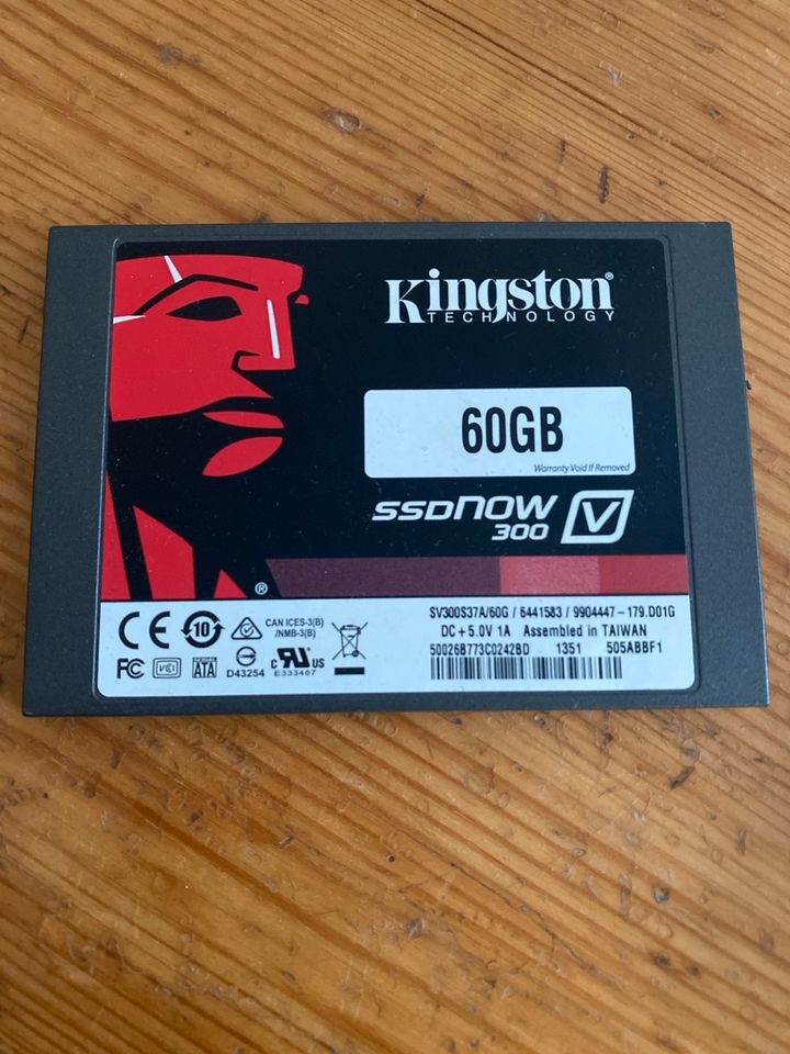 2,5“ SSD 60GB Kingston in Berlin