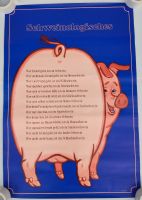 Original 70er Jahre Poster Partykeller Schweinologie Kult Vintage Niedersachsen - Peine Vorschau