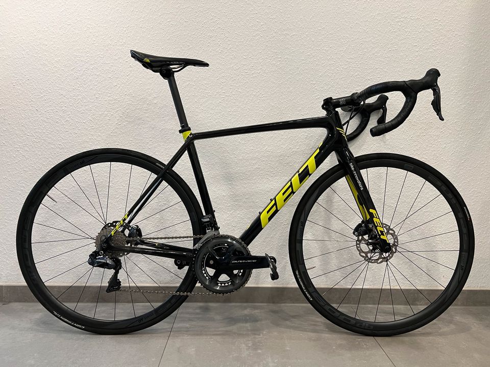 Felt - FR2 DISC DI2 Gr.54cm + Dura Ace Powermeter - Rennrad in Lampertheim