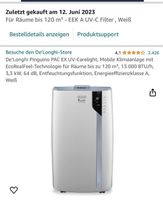 DeLonghi Klimaanlage EX UV Carelight mobil neuwertig mi Baden-Württemberg - Mühlhausen Vorschau