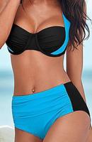 Bikini blau-schwarz, Gr.3XL, Push up Wandsbek - Hamburg Rahlstedt Vorschau