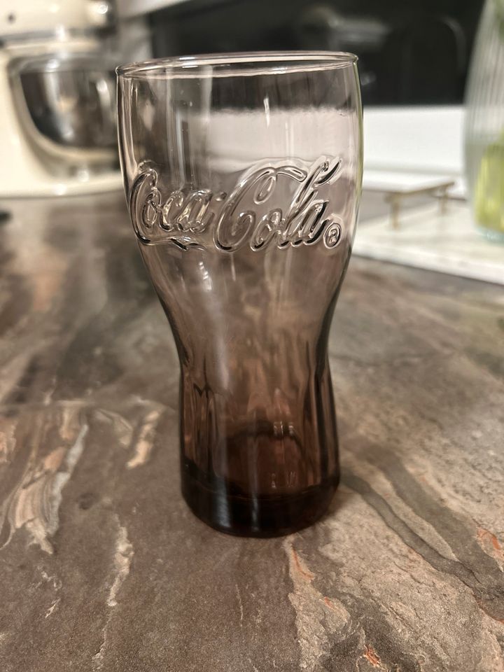 Coca-Cola Glas MacDonald in Essen