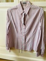 Massimo Dutti ✨ Bluse, rosa lila hellblau gestreift München - Hadern Vorschau
