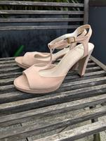 Kiomi Sandalette Plateau rosé rosa blush Düsseldorf - Oberkassel Vorschau