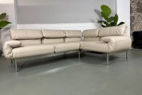 Rolf Benz Plura Leder Beige Designer Sofa Couch Relaxfunktion Hamburg - Altona Vorschau