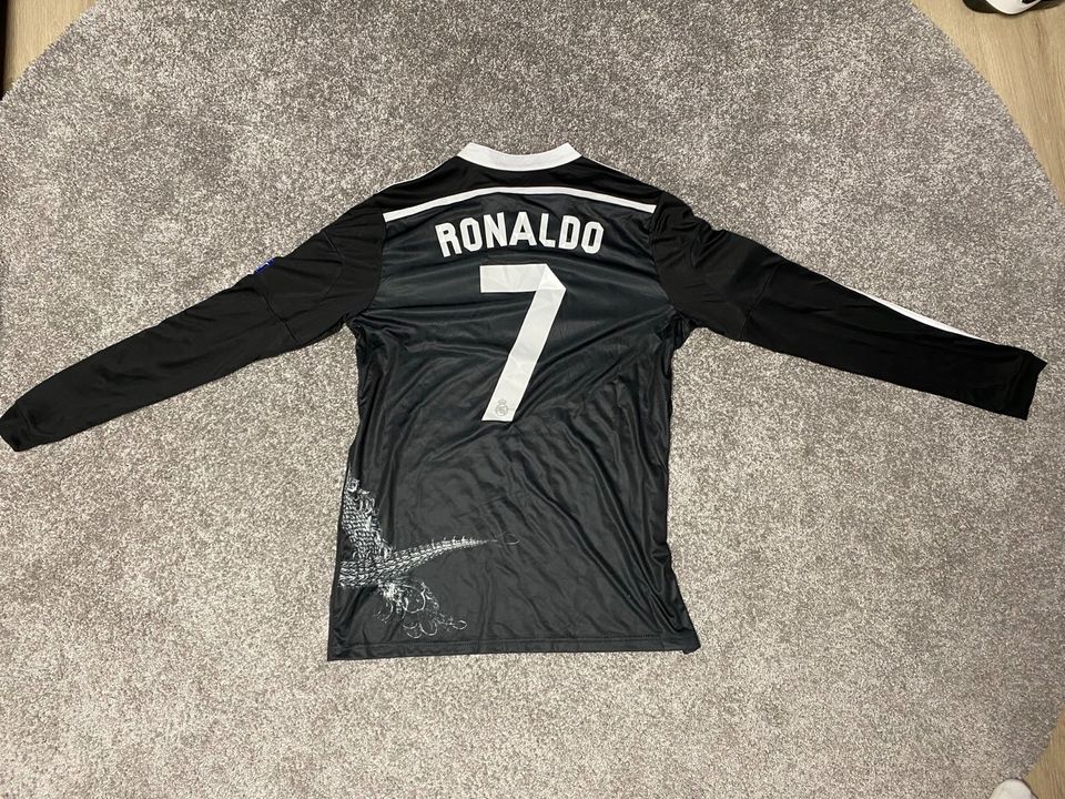 Cristiano Ronaldo 2014 Real Madrid Retro Trikot in Köln