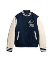 Superdry Herren College Jacke XXL navy Bomber Leder XL Hadern - Blumenau Vorschau