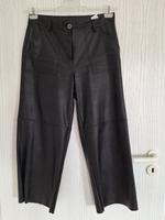 Damen-Hose, Vegan-Leder, Culotte, schwarz, Gr. 36, Marke: LIBERTY Sachsen - Plauen Vorschau