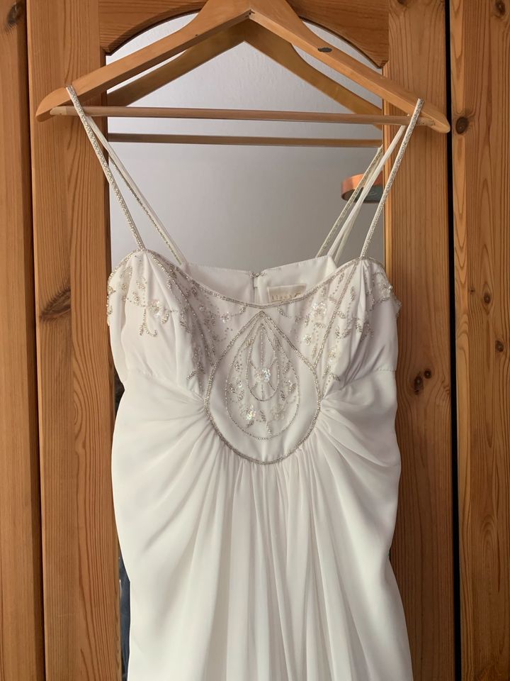 38/M Hochzeitskleid Brautkleid Abendkleid, auch für Schwangere in Grünheide (Mark)