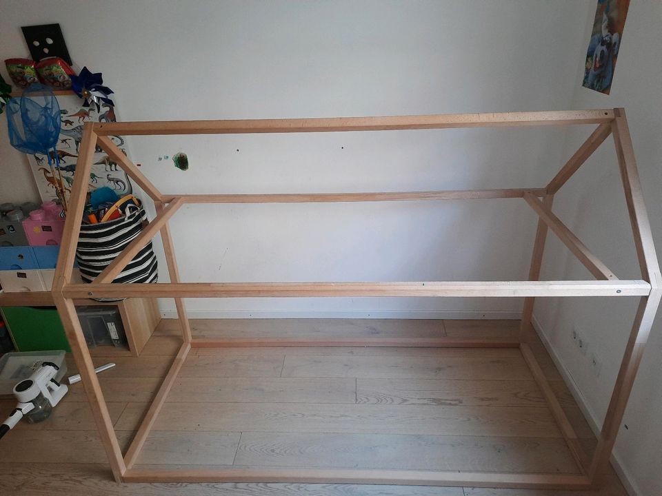 Hausbett Gestell und Bezug Tipi Montessori 90x200cm in Mannheim