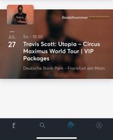 2x Travis Scott Utopia - Circus Maximus World Tour VIP Packages Bayern - Bayreuth Vorschau