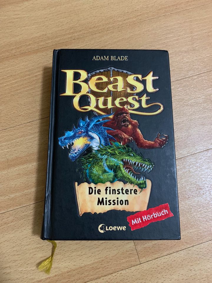 Beast Quest: Die finstere Mission Sammelband Buch wie Neu in Bad Segeberg