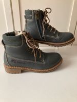 Stiefel Stiefelette Boots 37 sehr gut Avic blau beige Thüringen - Meiningen Vorschau