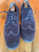 Bally Herrenschuhe Größe 45 - braunes Wildleder Hessen - Wiesbaden Vorschau