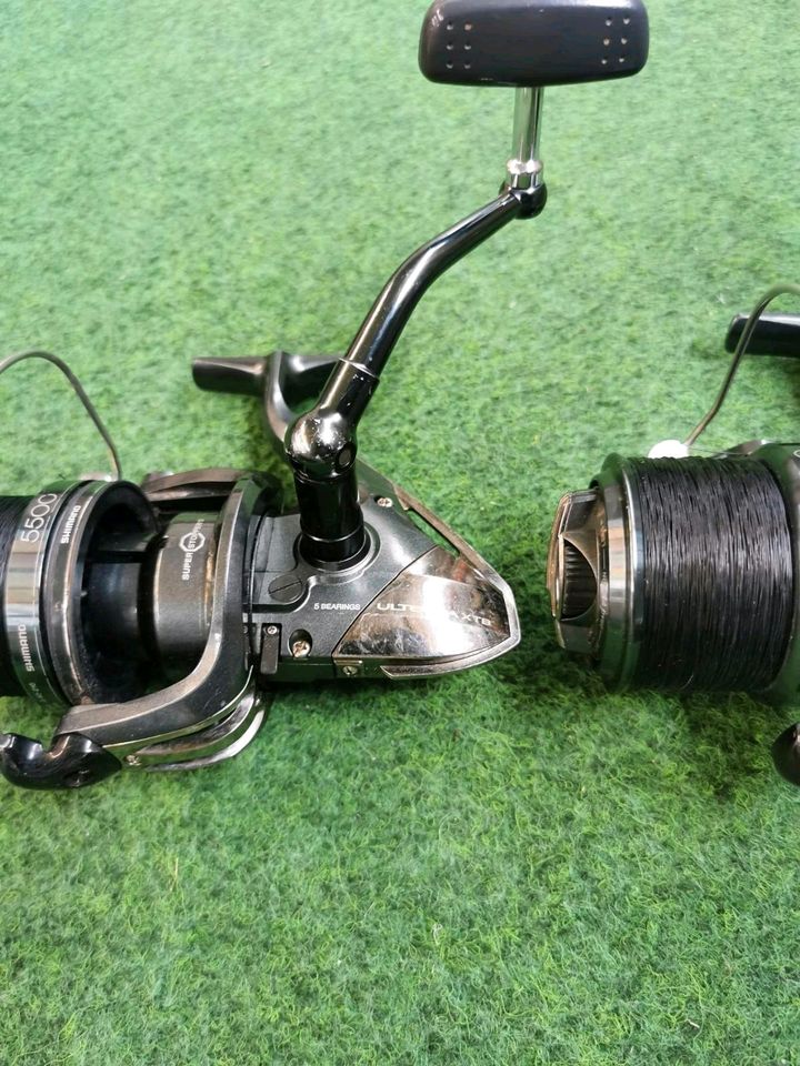 3 × Shimano Ultegra 5500 XTB Karpfenrollen / Angelrollen Fishing in Bad Bentheim