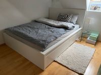 Ikea Malm Bett weiß 140x200 inkl 2 Schubladen und Lattenrost Sillenbuch - Heumaden Vorschau