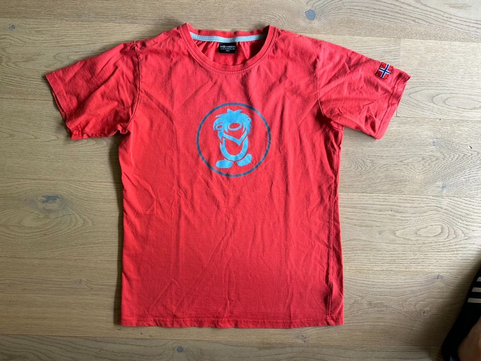 Trollkids ❤️ T-Shirt  (mit UV-Schutz 30+) rot 164 in Leipzig