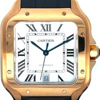 Cartier Santos large Rosegold Fullset Ref. WG SA0011 Nordrhein-Westfalen - Krefeld Vorschau