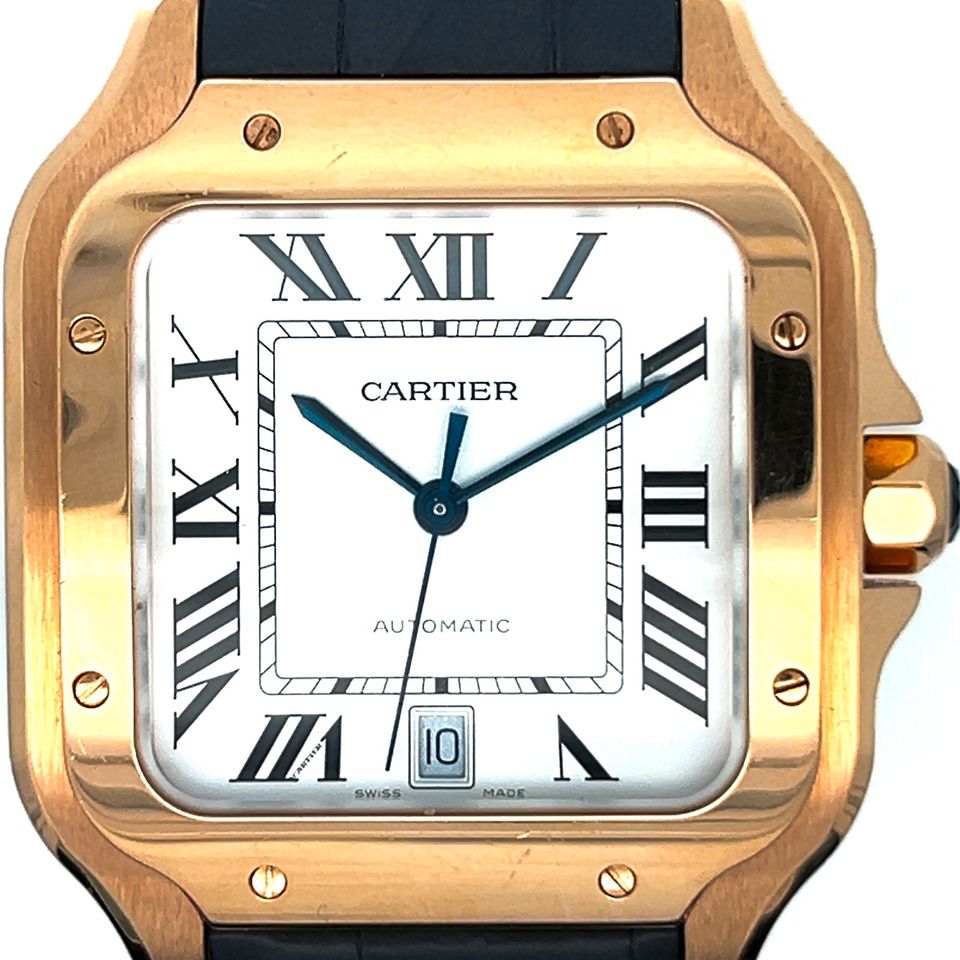 Cartier Santos large Rosegold Fullset Ref. WG SA0011 in Krefeld