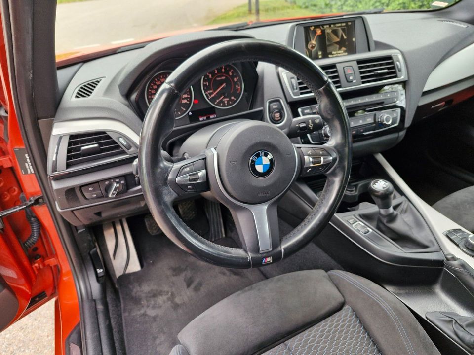 BMW 116i M Sport Valencia Orange in Nordheim