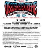 Ticket Obscene Extreme Festival Bayern - Waakirchen Vorschau