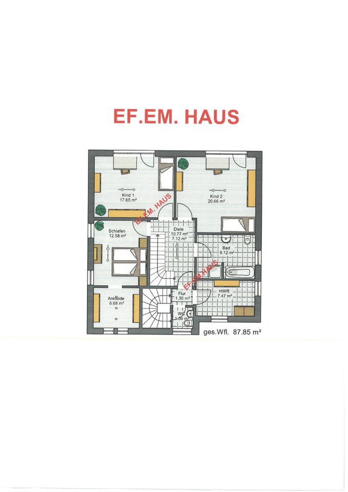 Modernes 2-Familienhaus/Kubus in Minden