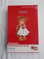 süßes Kinderbesteck NEU + passendes Kindergeschirr Teddydame ! Sachsen-Anhalt - Freyburg (Unstrut) Vorschau