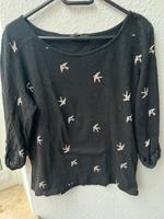 Shirt / Tunika von Only / Größe L  / schwarz mit Schwalben Schleswig-Holstein - Selent Vorschau