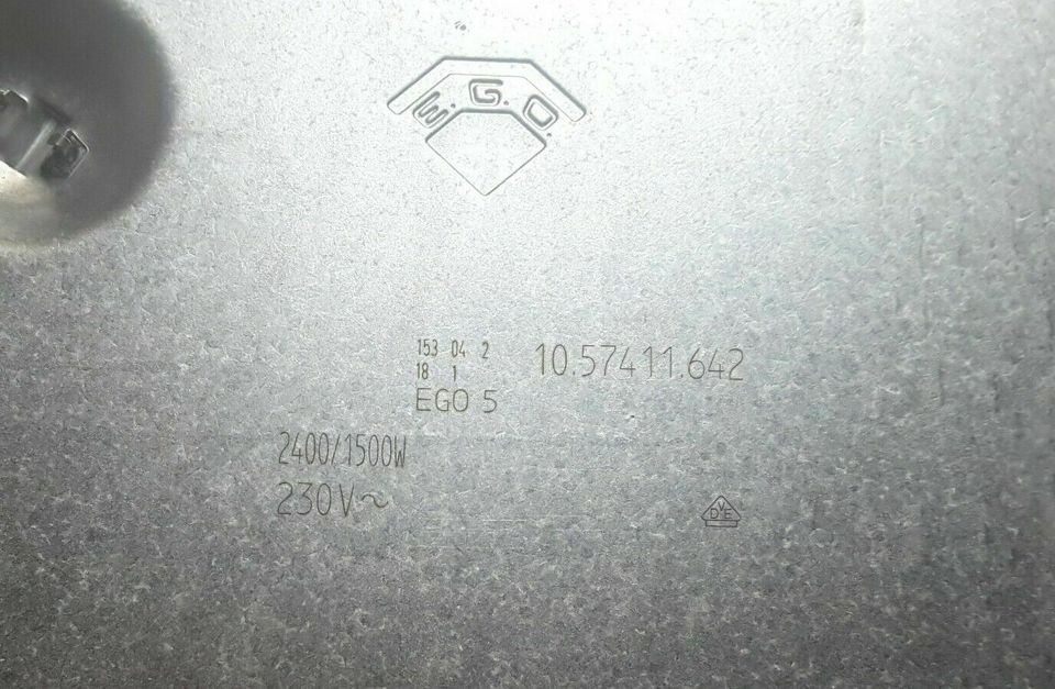 EGO Doppel Heizzone 10.57411.642 Cerankochfelder 2400W/15500W in Frankfurt am Main
