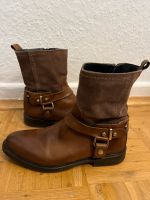 Tommy Hilfiger Stiefeletten Holly 4C Größe 36 braun Leder Frankfurt am Main - Sachsenhausen Vorschau