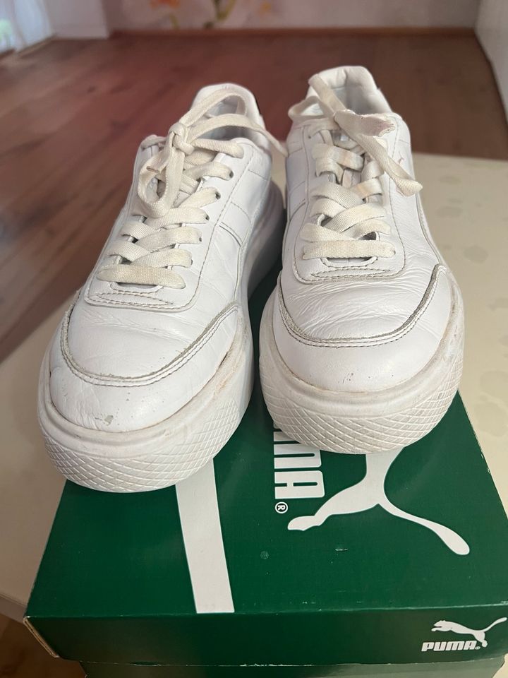 PUMA ECHTLEDER Mädchen Damen Schuhe Gr37 UVP99€ Sneaker in Köln