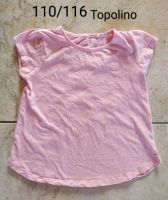 Shirt rose mit Glitzerherz Gr. 110/116Topolino Ernstings Family Bayern - Buttenwiesen Vorschau