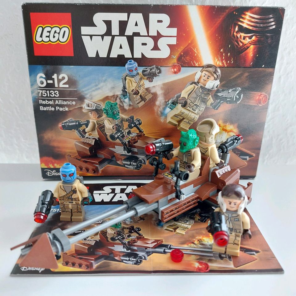 Lego Star Wars 75225 75226 75133 75206 in Paderborn