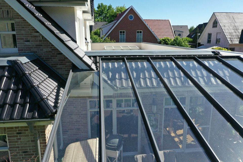 Terrassendach als Aufdachmontage in Meppen