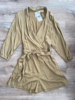 Mango Jumpsuit Overall Khaki, Gold & Senffarben Gr. M - NEU Eimsbüttel - Hamburg Lokstedt Vorschau