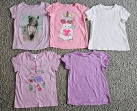 5 Mädchen Kurzarm Shirts H&M Dopodopo  Palomino Bär 122 Nordrhein-Westfalen - Düren Vorschau