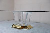 Designer Tisch Acryl Glas Messing Hollywood Regency TOP Nordrhein-Westfalen - Königswinter Vorschau