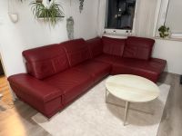 Couch rot Leder Frankfurt am Main - Ostend Vorschau