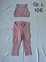 Sport Set, Größe L, Leggings 3/4 + Top, Yoga, Pole Dance Niedersachsen - Ganderkesee Vorschau