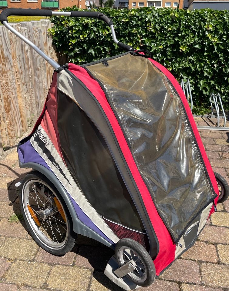 Cariot Capitan XL KinderFahrradAnhänger mit Kupplung in Westerland